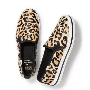Kate Spade Leopard Print Slip-On Sneakers
